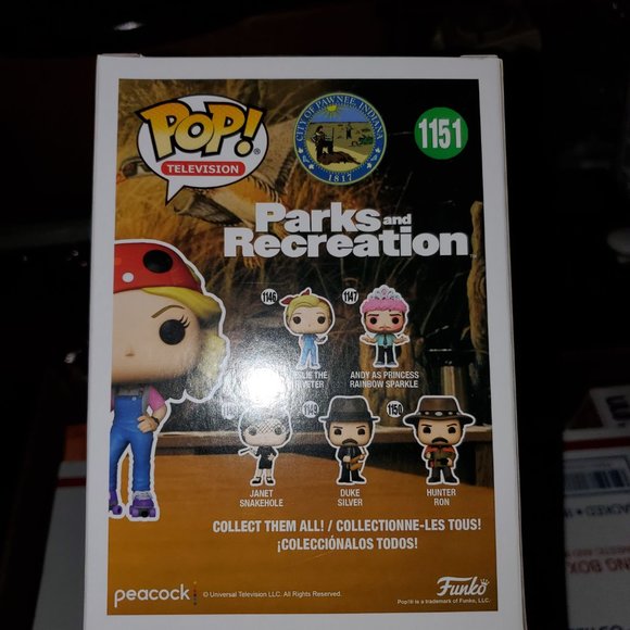 Funko Pop Television! Parks and Recreation Filibuster Leslie Knope #1151 (New) - Picture 4 of 4
